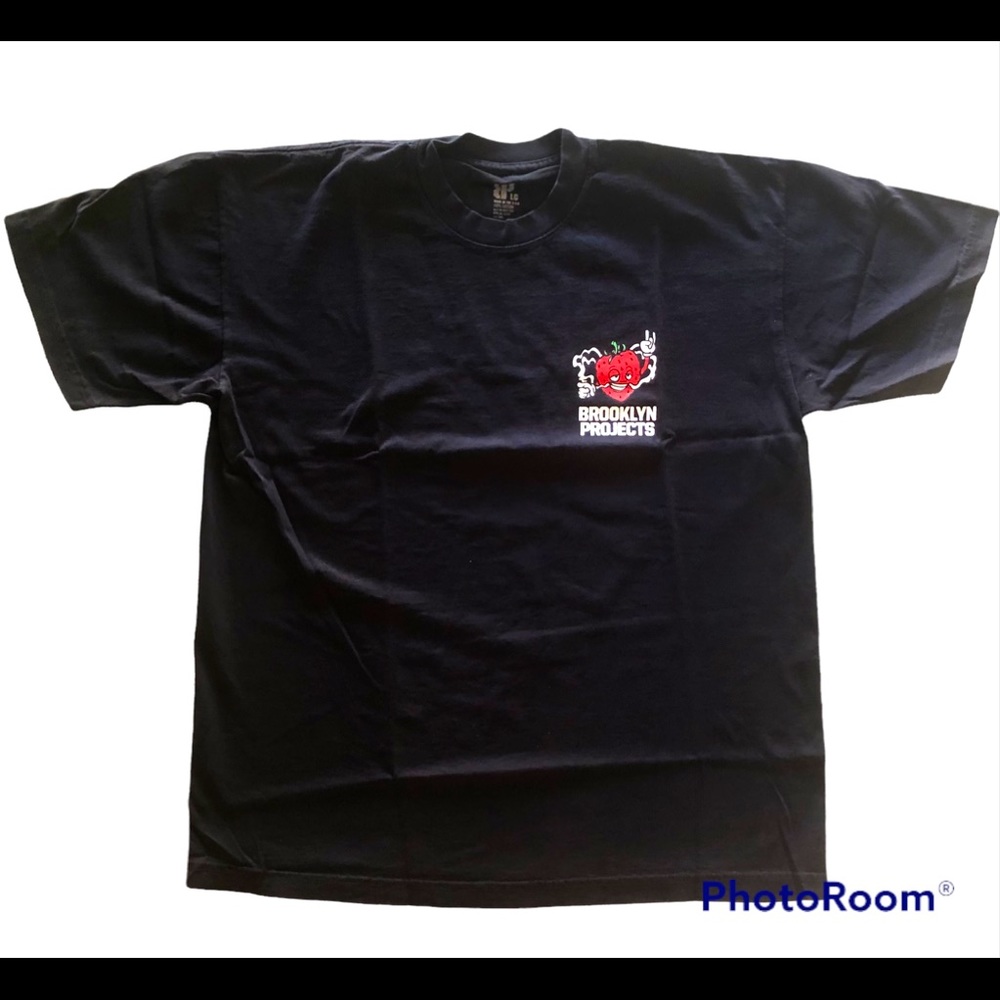 BROOKLYN PROJECTS ‘STONED STRAWBERRY’ TEE SIZE MEDIUM